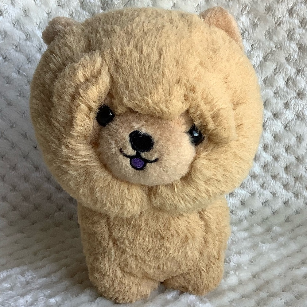Aurora Teddy Pets Chow Chow Puppy Plush 7in Fluffy Dog Stuffed Animal 🐕 🤍